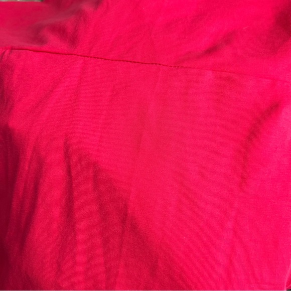 Hot Pink Harness Strappy Choker Plunge V-Neck Tank Bodysuit - Picture 6 of 11